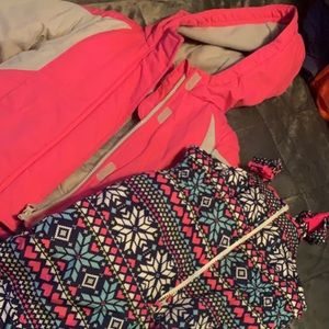 Jacket and snow suit